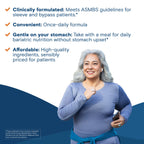 Bariatric Fusion One Per Day Bariatric Multivitamin with Iron for Women | with Hair and Nails Vitamins Blend | Gastric Bypass and Sleeve Gastrectomy | 30 Capsules | 1 Month Supply