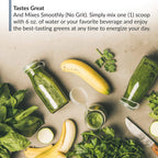 BioTrust Metabo Greens Superfood Powder - Super Greens Powder, Fruit & Veggie Blend with Clinically Studied Spectra - Non GMO, Soy Free, Gluten Free, Dairy Free, Energizing Berry Flavor (30 Servings)