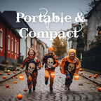 EverBrite 6-Pack Halloween Pumpkin Lantern, Collapsible Jack O Lantern