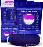 Lure Essentials Steam Eye Mask by Eye Serenity Self-Heating Warm Compress, 45-Pack, Unscented, Dry Eye Relief, Perfect for Self-Care, Ideal for Office, Travel & Nightly Relaxation, Calm Sleep