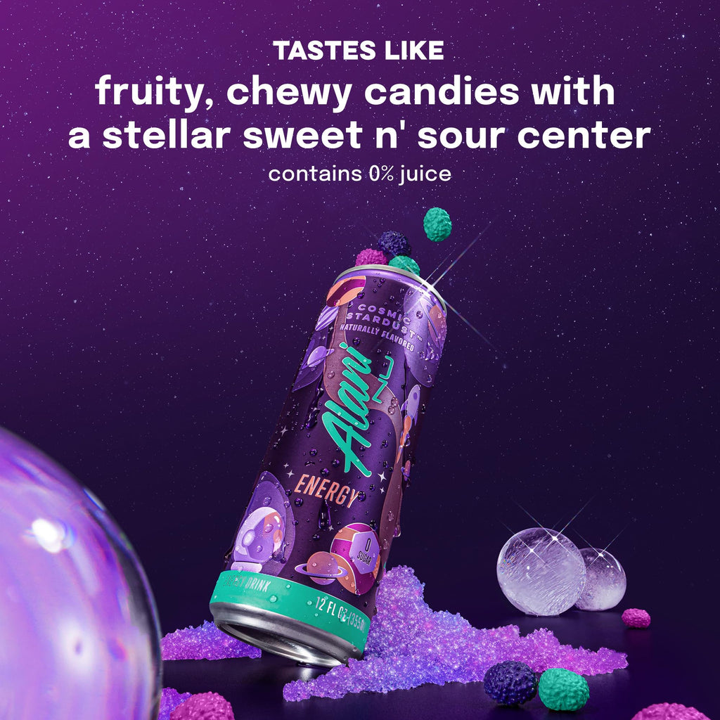 Alani Nu Cosmic Stardust Sugar Free Energy Drink (Pack of 12)