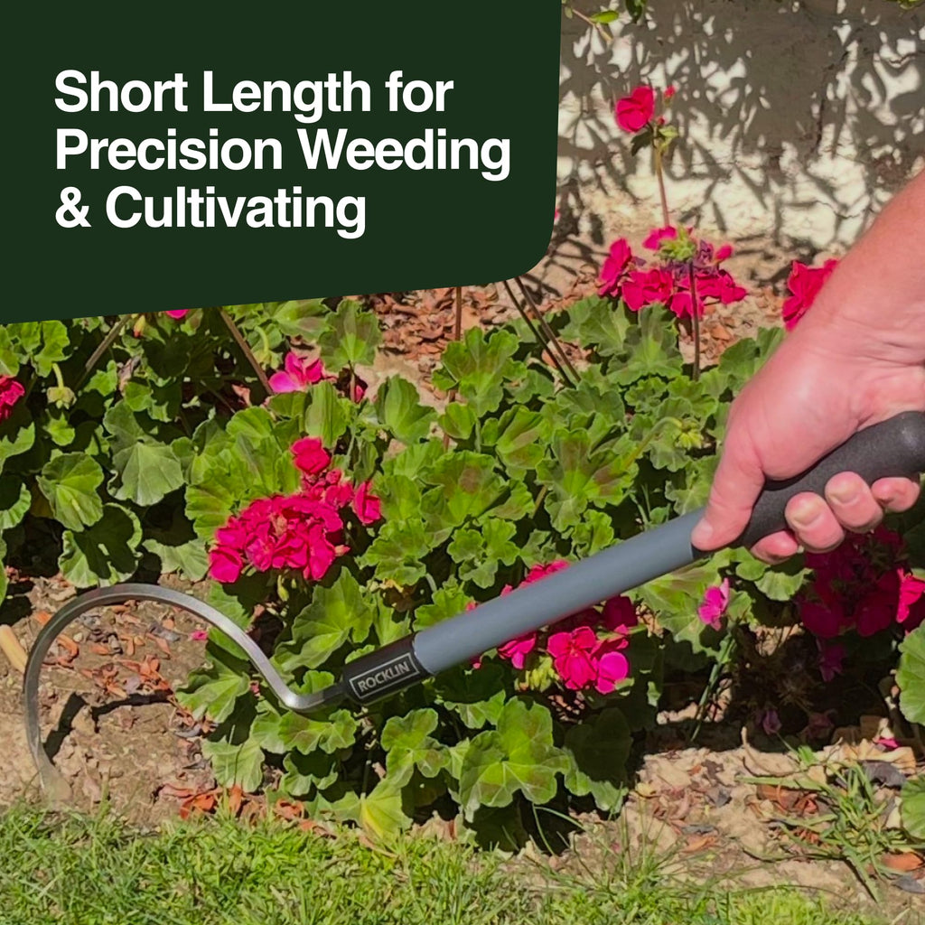 Weed Puller 3-in-1, Three Lengths (24"/40"/57"), Heavy-Duty Garden Hand Tool for Weeding, Digging & Soil Loosening | Stainless Steel Blade, Ergonomic Grip