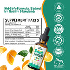 Juneno Speech Therapy Drops - Support Supplement for Kids with Communication Delay Language Brain Development Cognitive Function - Zeolite Vitamins B12 D3 C for Daily Wellness - Sugar Free Gluten-free