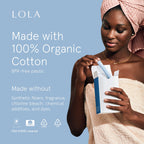 LOLA Organic Tampons, Regular Absorbency, 32 Count