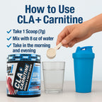 BPI Sports CLA+Carnitine – CLA L Carnitine & Linoleic Acid – L Carnitine Supplement for Weight Loss, Metabolism & Lean Muscle – Caffeine Free – Rainbow Ice – 50 Servings – 12.34 oz