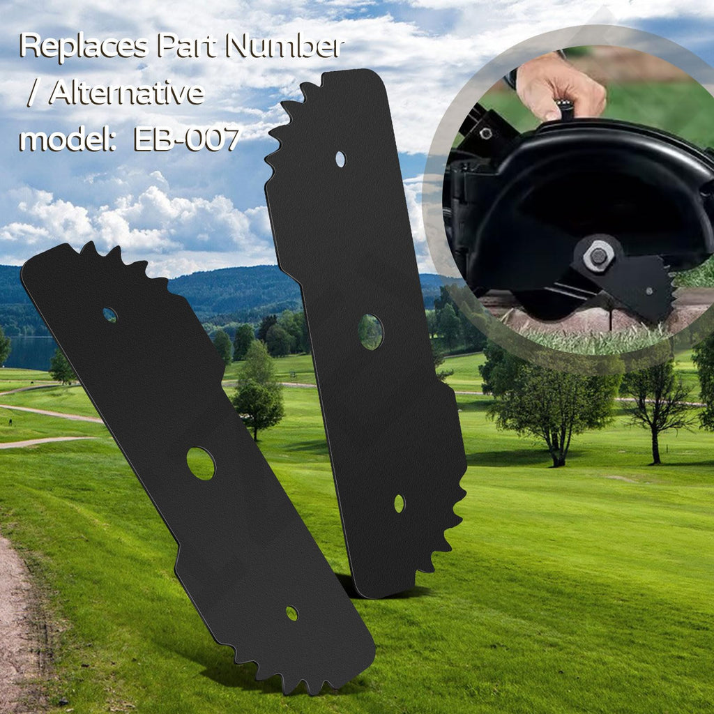 LIZEWEI 5 Pcs 7-1/2-inch Edge Hog Heavy-Duty Edger Blade Compatible with Black Decker LE750, LE710, LE760 Replace EB-007, High Temperature Quenching Process