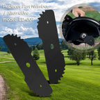 LIZEWEI 5 Pcs 7-1/2-inch Edge Hog Heavy-Duty Edger Blade Compatible with Black Decker LE750, LE710, LE760 Replace EB-007, High Temperature Quenching Process