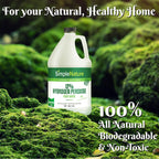 SimpleNature 12% Food Grade Hydrogen Peroxide Solution - 2 Gallons - Natural Multipurpose Cleaner - Made in USA - Ideal for Commercial, Residential, Kitchen, Bath, Laundry, and More