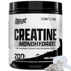 Nutrex Research Micronized Creatine Monohydrate Powder - 200 Servings (1KG) Pure, Unflavored Creatine Monohydrate Supplement for Muscle Gain, Strength and Performance, 5G Per Serv (2.2lbs)