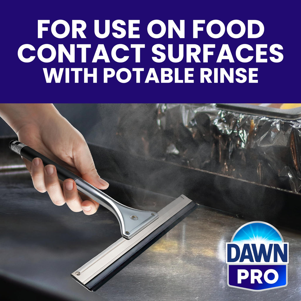 Dawn PRO Hi-Temp Grill & Griddle Cleaner for Commercial Use (32 oz, 6 pack)