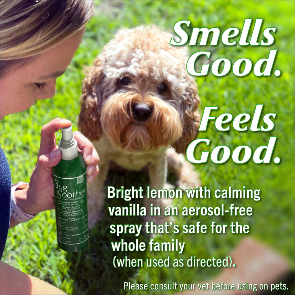 Bug Soother Natural Insect Repellent Spray, DEET-Free 8 oz. (2 Count)