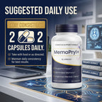 (1 Pack) Memopryl Capsules - Official Memopryl Supplement Pills with Premium Ingredients, Advanced Formula Support for Overall Health & Wellness Reviews (60 Capsules)