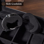 ProCase Watch Case, 8 Slot Mens Watch Box with Drawer -Black