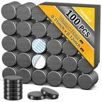 FINDMAG 100 Pack Magnets with Adhesive Backing, Craft Magnets for Boards