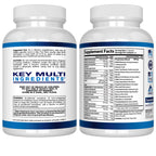Arazo Nutrition Premium Brain Function Supplement – Memory, Focus, Clarity – Nootropic Booster with DMAE, Bacopa Monnieri, L-Glutamine, Multi Vitamins, Multi Minerals
