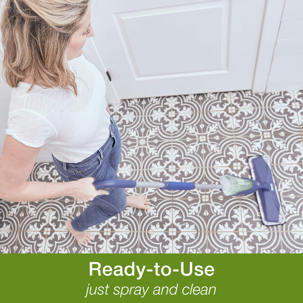 Bona Multi-Surface Floor Cleaner Refillable Spray Mop Cartridge, for Stone Tile Laminate and Vinyl LVT/LVP, 34 Fl Oz (Pack of 2)