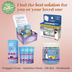 Three Lollies Preggie Drops Pregnancy Nausea Relief Drops with Vitamin B6 and Essential Oils, Morning Sickness and Queasy Stomach Support for Pregnant Women, Sour Lemon, 100 Count
