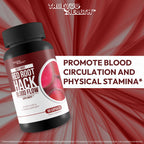 Beetroot RedRoot Hack Extra Circulation Booster - Our Best Organic Beet Root Red Root Hack For Improved Blood Flow & Extra Support For Ocular Clog - Maca And Beetroot Pills - Maca Beet Root For Men