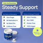 Hi-Lyte Keto K1000 Electrolytes Powder | Raspberry Lemon | Hydration Supplement Drink Mix | Boost Energy & Beat Leg Cramps | No Sugar, No Maltodextrin | 120 Servings