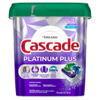 Cascade Platinum Plus Dishwasher Pods, Dishwasher Detergent, Dish Detergent Soap, Fresh, 47 Count