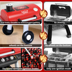 Shemira Kids Play Kitchen Toys, Kids BBQ Grill Playset, Play Grill Toys