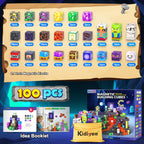 Magnetic Blocks - Mine Magnet World Building Toys for Kids Ages 4-6 6-8 8-12, STEM Magnetic Building Blocks Kids Sensory Toys Games, Gift for 3+ Year Old Boys and Girls