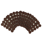Smart Surface 8827 Heavy Duty Self Adhesive Furniture Felt Pads 1-Inch Round Brown 160-Piece Value Pack in Resealable Bag