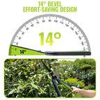 WORKPRO 23” Hedge Shears, Foldable Hedge Clippers for Most Garden Plants