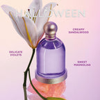 Halloween Eau De Toilette for Women, Green, Powdery & Floral Fragrance