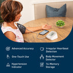 OMRON Bronze Blood Pressure Monitor for Home Use & Upper Arm Blood Pressure Cuff - #1 Doctor & Pharmacist Recommended Brand - Clinically Validated - Connect App