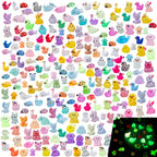 Teenzee 240 Pcs Mini Resin Animals Variety Tiny Animals Figures Miniature Little Small Animal Figurines Bulk for Micro Fairy Garden Landscape Accessories Hide Crafts Decor Aquarium
