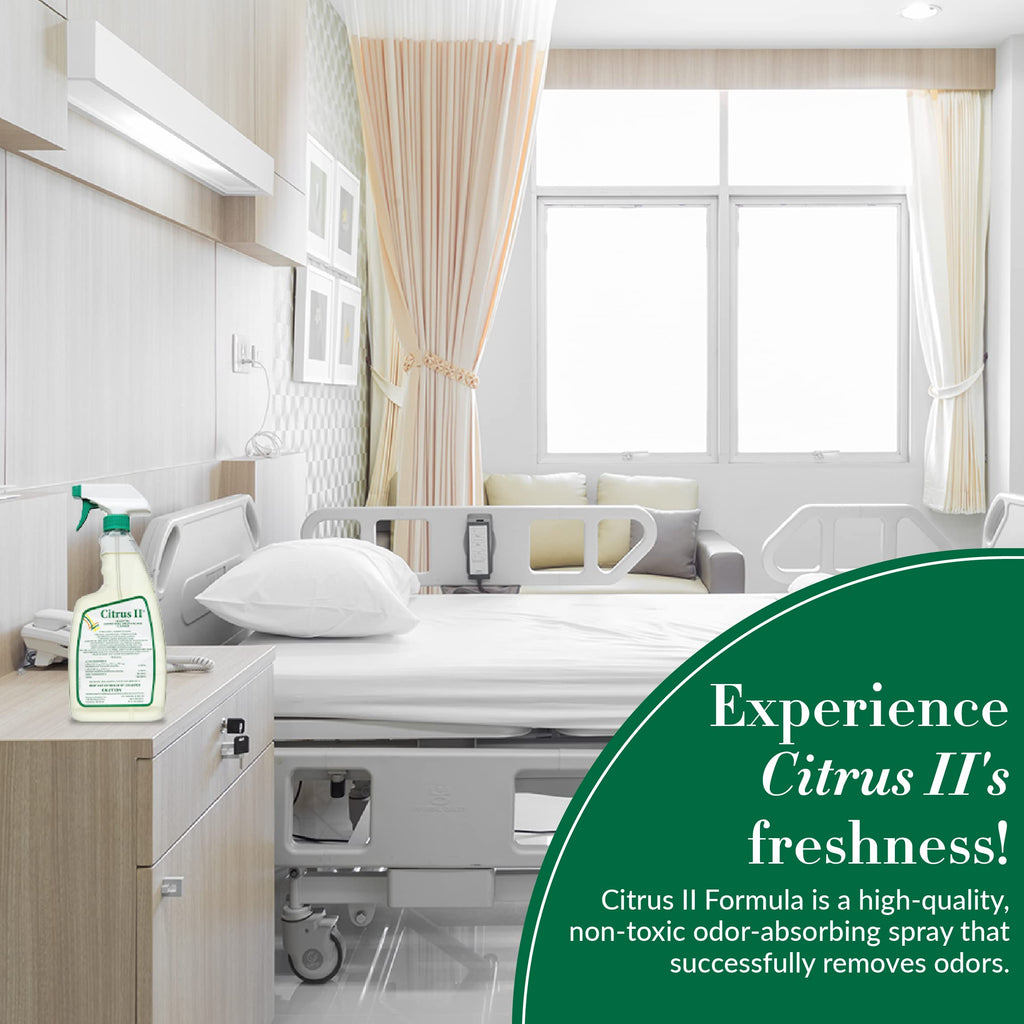 Citrus II Hospital Germicidal Deodorizing Cleaner, 22 Fluid Ounce