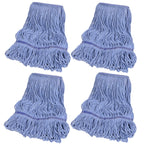 HiBaby 4 Pack Commercial Mop Head Replacement Heavy Duty Mop Head Replace