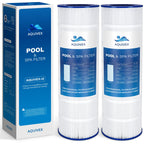 AQUIVEX CCRP150 Pool Filter Cartridge, Compatible with Pentair Clean & Clear 150, 160317, Pentair Clean and Clear RP 150, 160355, R173216, Pleatco PAP150, Filbur FC-0687, Unicel C-9415, 2 Pack