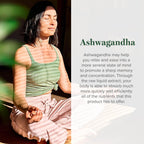 Global Healing Center - Organic Ashwagandha Supplements Drops - KSM-66 Ashwagandha Extra Strength for Men & Women, Helps Promote Relief from Stress, Mood Support, Organic (2 Fl Oz)