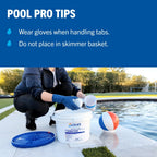 Leslie's 3 Inch Stabilized Chlorine Tablets for Sanitizing Swimming Pools - Individually Wrapped, Slow Dissolving - 90% Available Chlorine - 99% Tri-Chlor - 20 Pounds