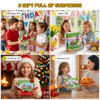 Fitrobust 200PCS Magnetic Building Blocks Set, Magnetic Tiles Kids Build Cubes STEM Game Toys, Build Forest World Set, Christmas Birthday Gifts for Boys & Girls Age 3 4 5 6 7 8 9 10, 0.78 in Size