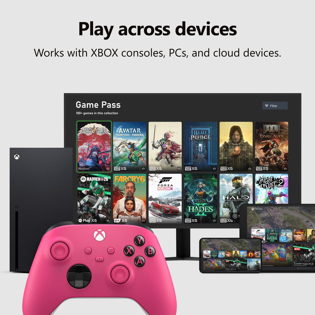 Xbox Wireless Gaming Controller | Deep Pink