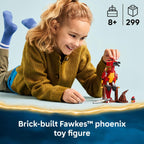 LEGO Harry Potter Fawkes: Dumbledore’s Phoenix Kids Toy - Building and Learning Toy for Pretend Play - Harry Potter Collectible for Boys and Girls, Ages 8+ - Gift Idea for Birthdays - 76448