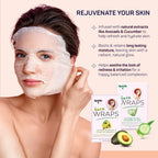 SpaLife 10 Piece Korean Face Mask & Moisturizing Hand Gloves Set | Foot Mask Socks for Dry Cracked Hands & Feet | Korean Skincare Cuticle Repair Mask Women | Self Care Gifts for Women | 10 Pack