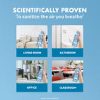 Lysol Air Sanitizer Spray with Bacterial Odor Eliminator for Home & Office, Sanitizing Air Spray, Air Freshener Alternative, Simple Fresh + Cotton Blossom + Lavender Sky, 10 oz (Pack of 3)