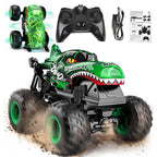 BEZGAR Monster Truck Toys, 1:20 Remote Control Car with Light & Music