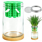 2-in-1 Seed Sprouting Set, Green Onion Regrower Kits Onion Planter Scallion