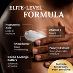 LUXURY LIFE BUTTER - Irresistibly Scented Body Butter with Hyaluronic Acid for Ultimate Moisture. Luxurious Natural Fragrance. Hydrates for a Non-Greasy Glamorous Glow, Peach Smoke, 5 oz.