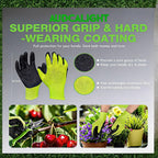 AUDCALIGHT 4-Pack Bypass Pruning Shears, Titanium Steel Blade,With Gardening Gloves,Shears Stainless, Ergonomic Hand Pruning Shears for Trees, Plants (Shears Gardening Tool Kit)