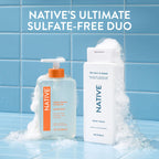 Native Sulfate Free Body Wash Contains Naturally Derived Ingredients | for Women & Men| Sea Salt & Cedar, 36 oz