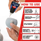 Loctite Super Glue Ultra Gel Control, Clear, 0.14 fl oz Bottle, 1 Pack - Superglue for Plastic, Wood, Metal, Crafts & Repair, Cyanoacrylate Adhesive Instant Glue, Quick Dry