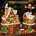 INSOON Advent Calendar 2026 Gingerbread House Mini Building Set with Lights