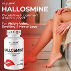 Hallusa Natural Diosmin Circulation - Support for Circulation and Veins - DIOSMIN - DIOSMINE- DIOSMINA - Circulation & Vein Support Supplement
