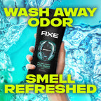 AXE Men's 3-in-1 Face, Body Wash & Shampoo Variety 5-Pack (Apollo, Dark Temptation, Black, Excite, Phoenix) 12 Hour Invigorating Scents, 16 Fl Oz Each